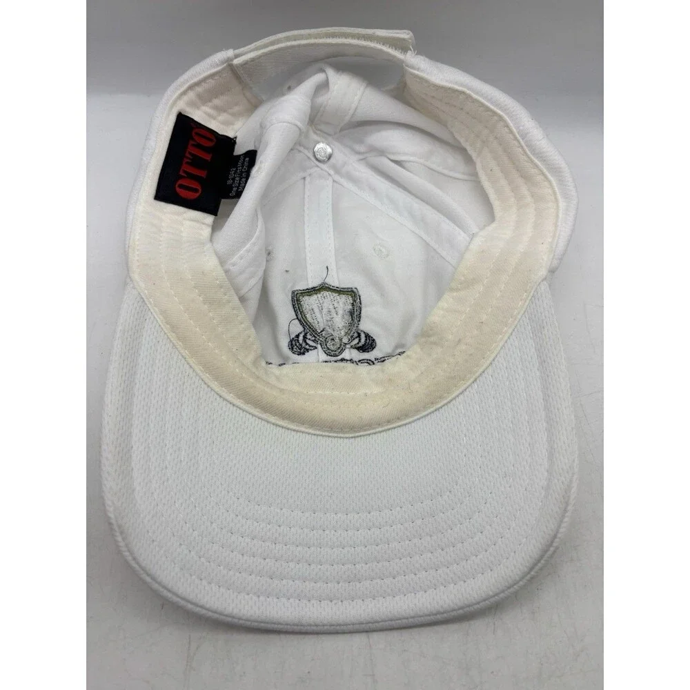 Westlake Athletic Club Hat White OTTO Cap Adjustable Performance Textured OSFM